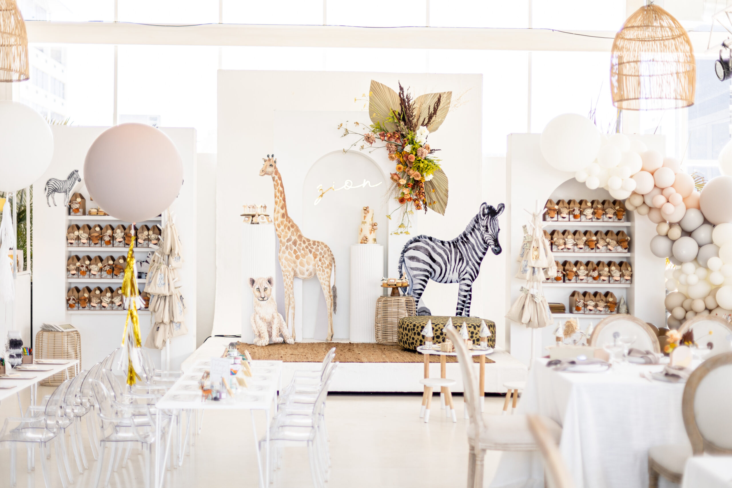Safari birthday party Cape Town